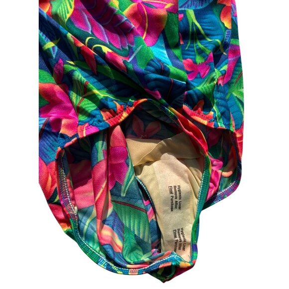 Vintage Lands End Womens Regular One-Piece Swimsuit Size 14 NWT - Picture 6 of 15